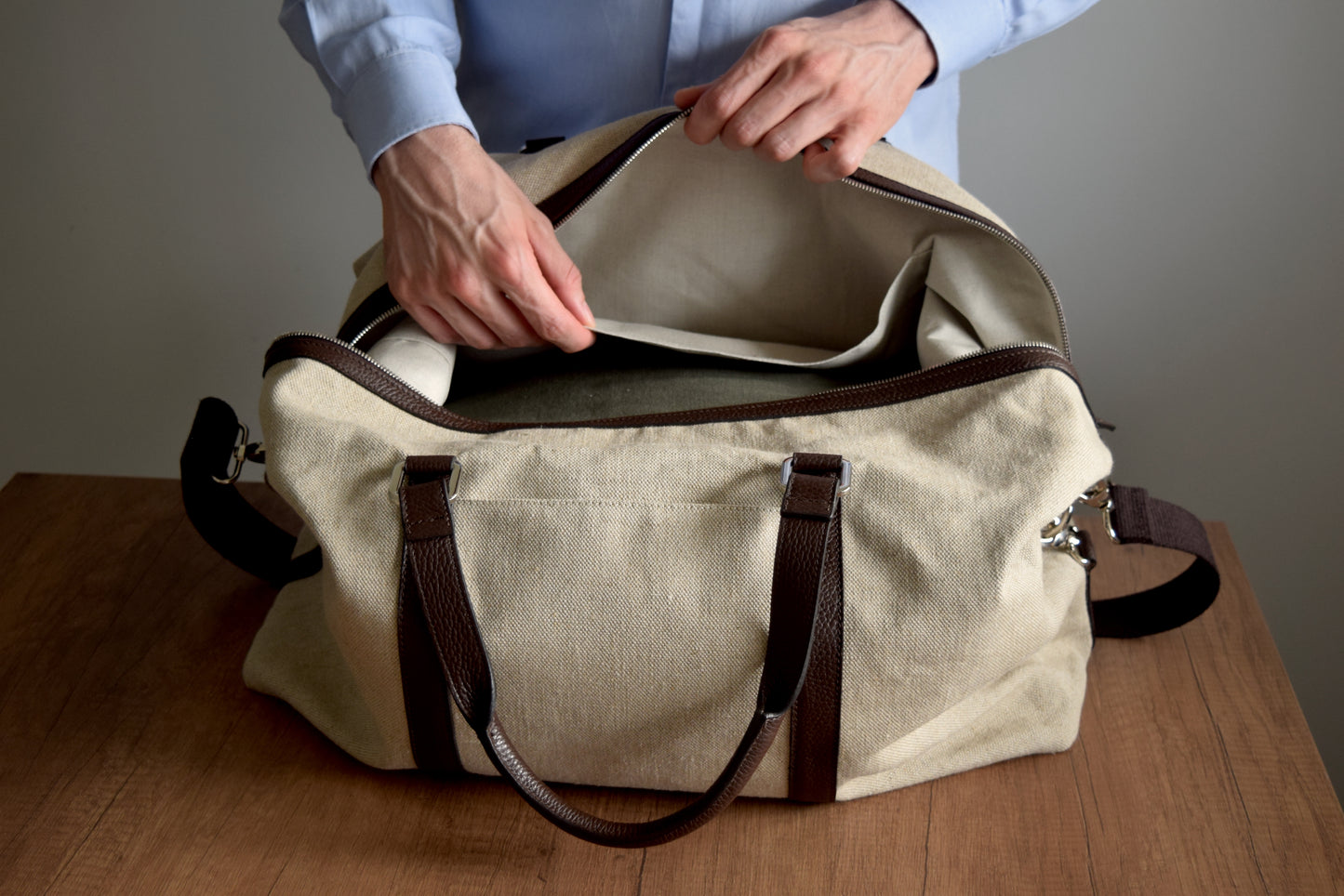 Travel Bag Linen