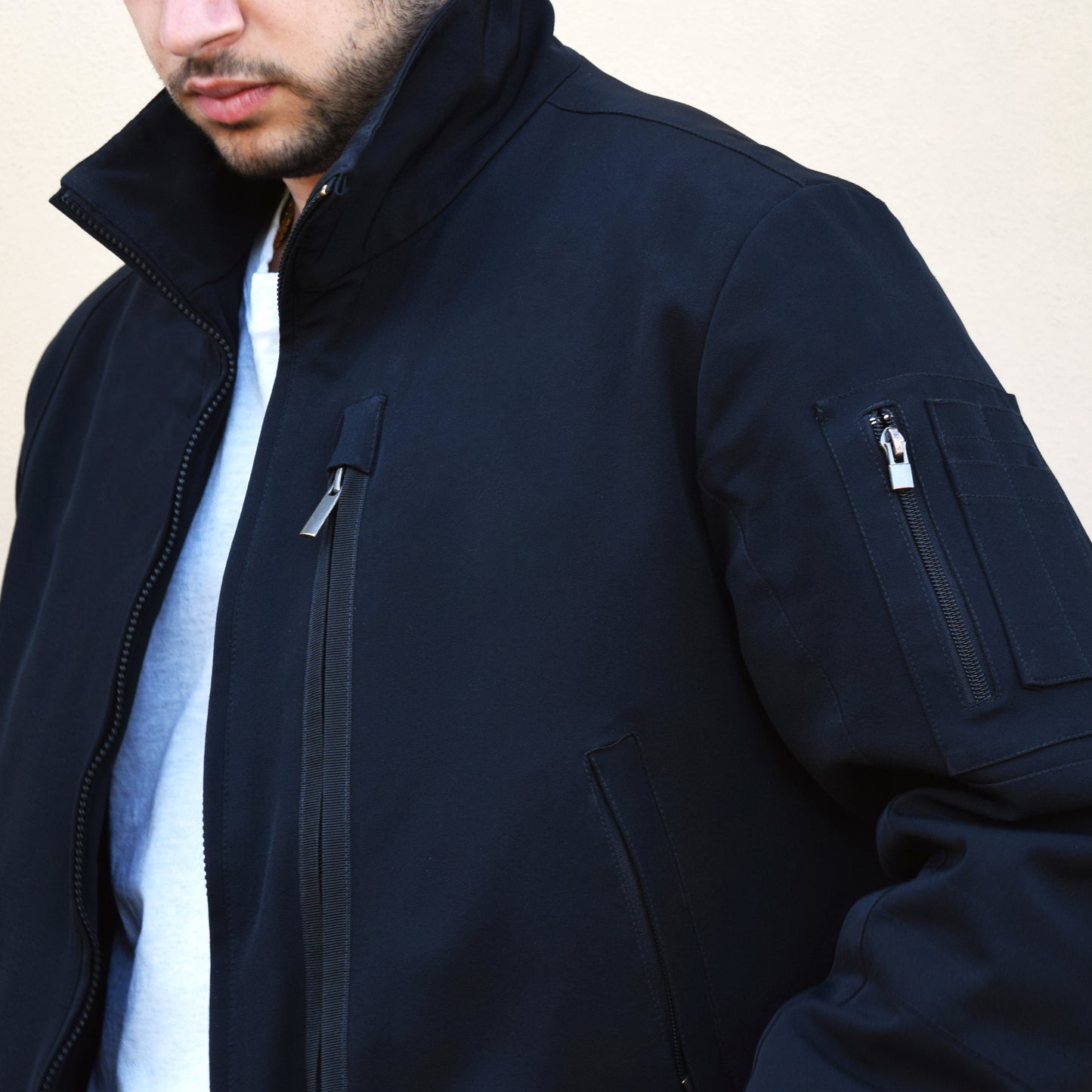 Black Pilot Jacket