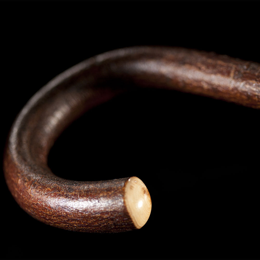 Her Curved Hazel Wood Umbrella