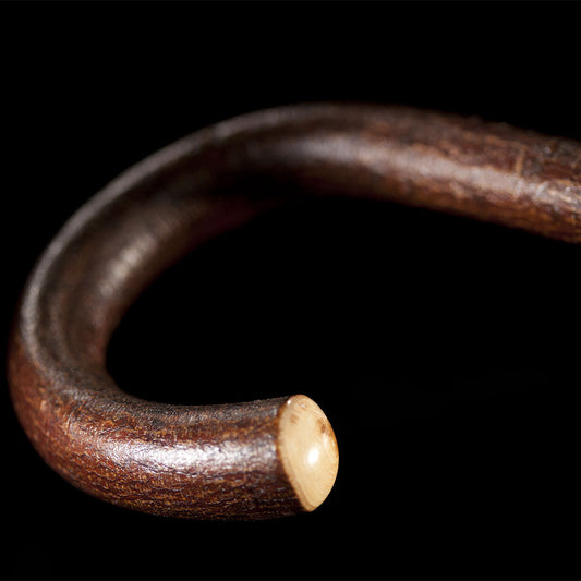 Her Curved Hazel Wood Umbrella