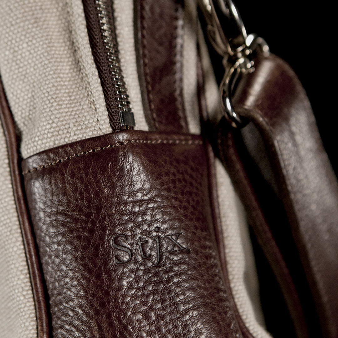 Brief Case - Natural Linen