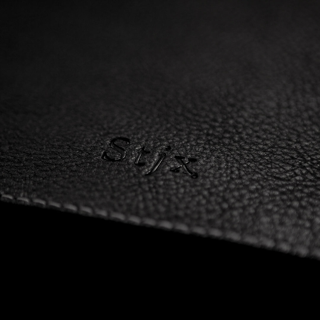 iPad Leather Jacket No.3 - Black