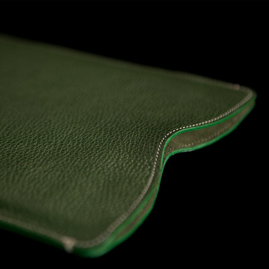 iPad Leather Jacket No.3 - Green