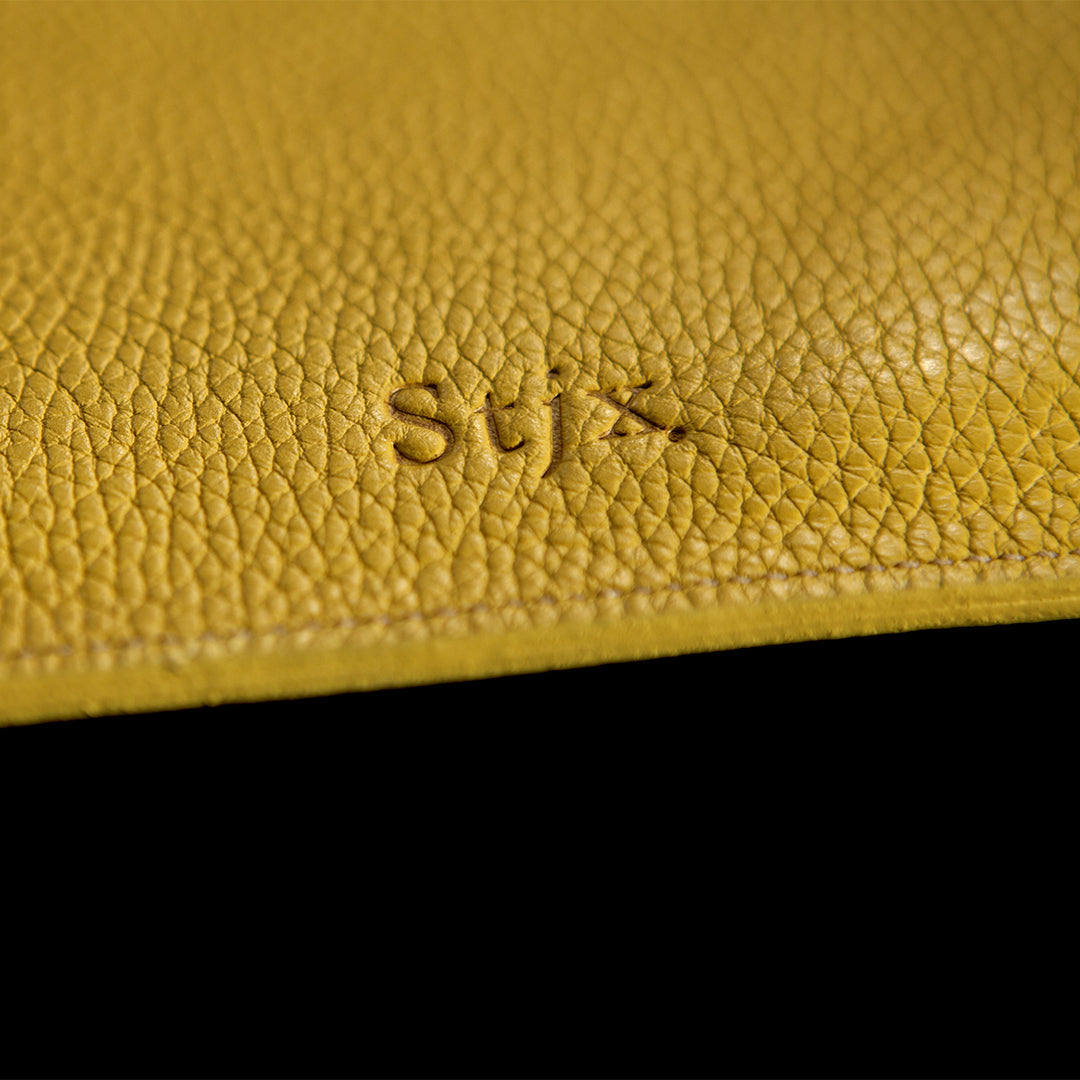 iPad Leather Jacket No.3 - Yellow