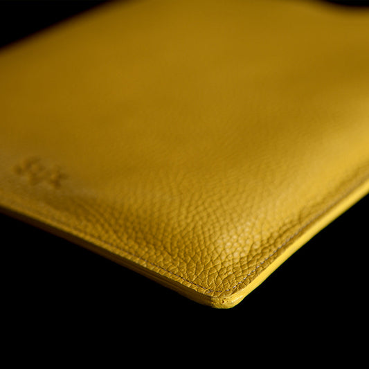 iPad Leather Jacket No.3 - Yellow