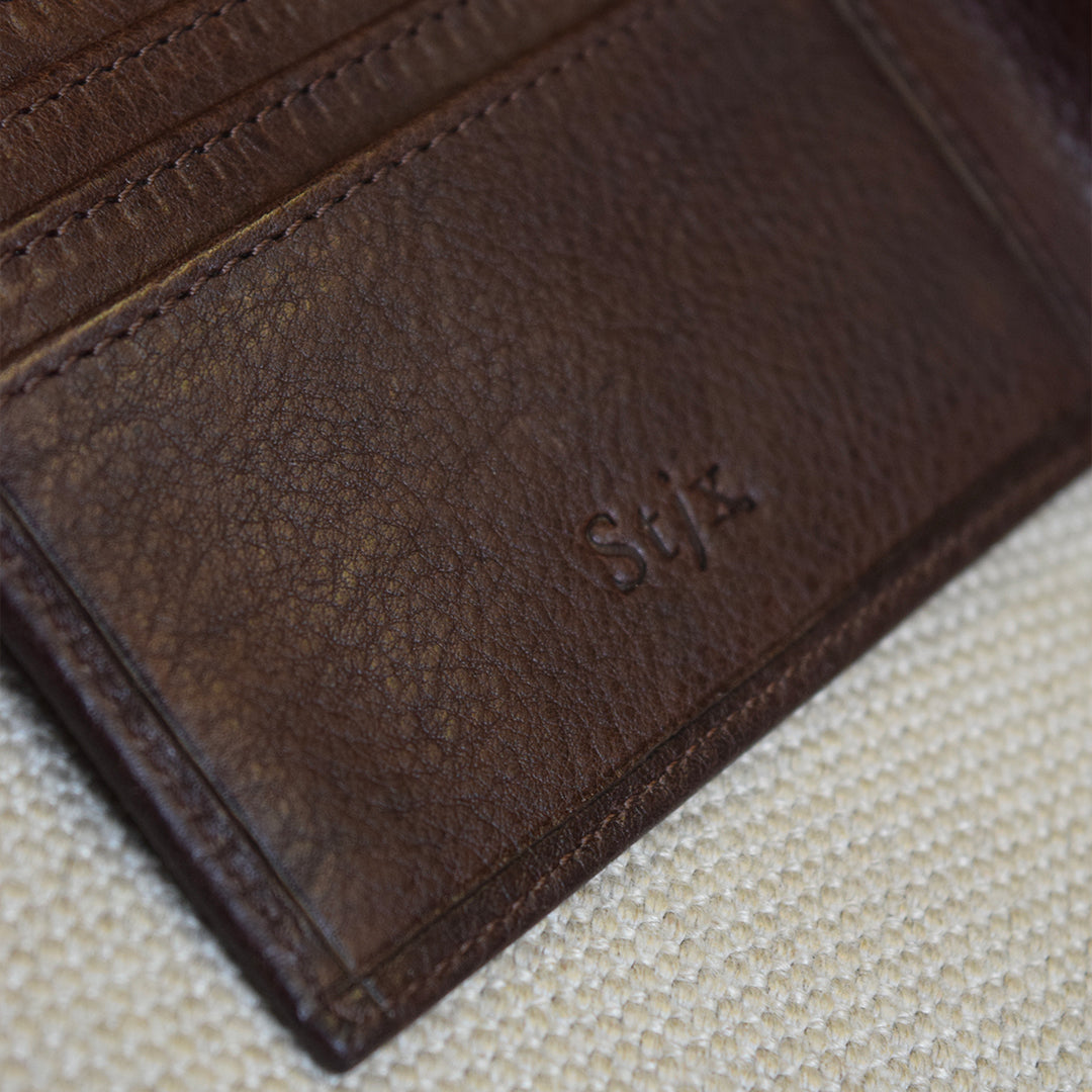 Leather Wallet No. 1 - Brown