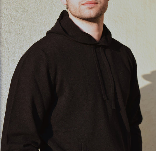 Hoodie Knit Men's