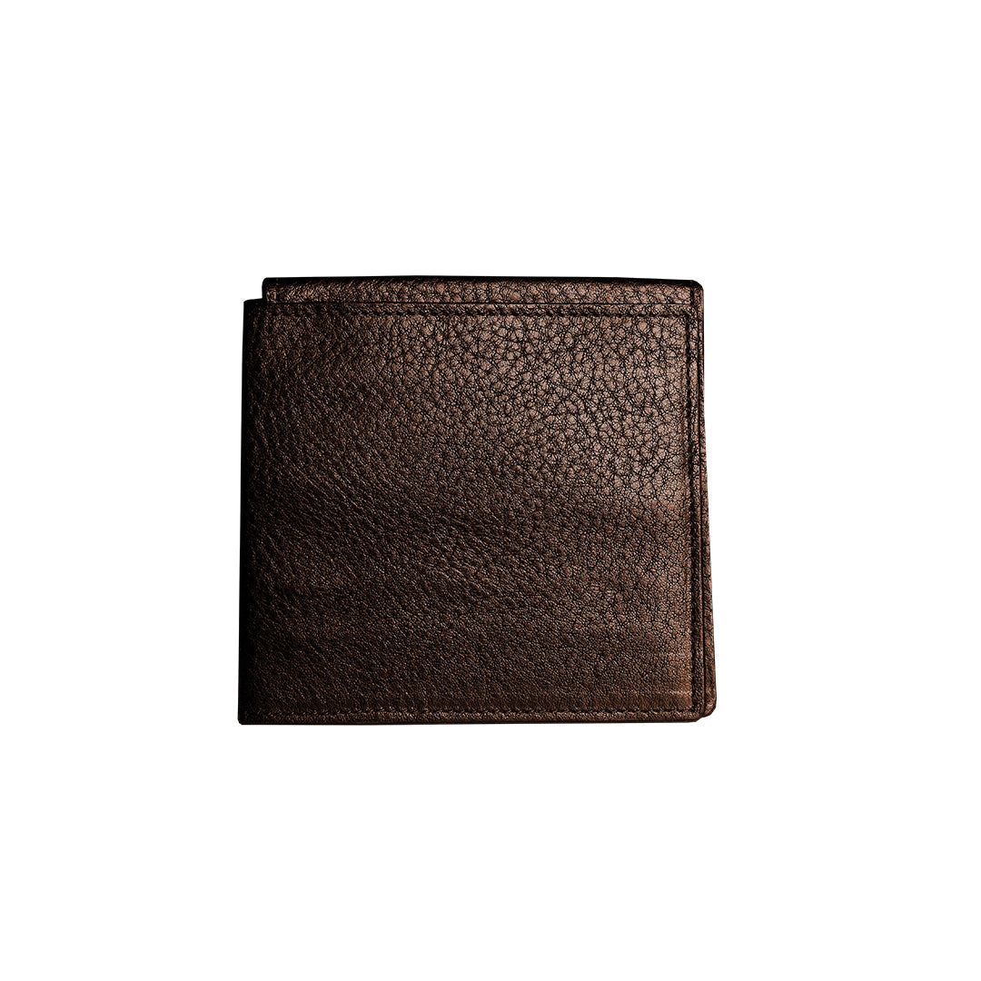 Leather 3L Fold Holder - Brown