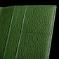 Leather Passport Holder - Green