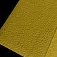 Leather Passport Holder - Yellow