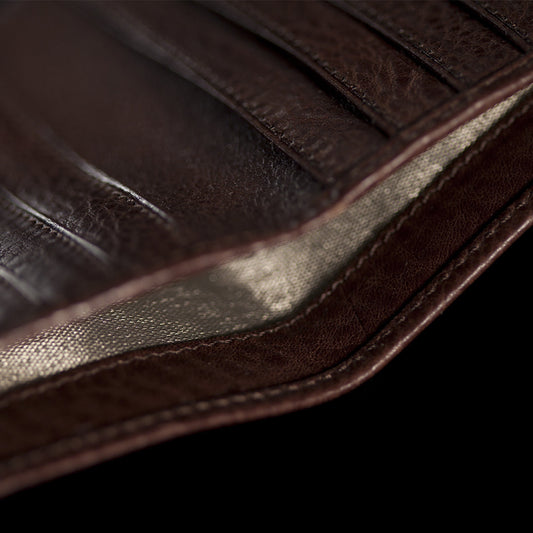 Leather Wallet No.2 - Brown