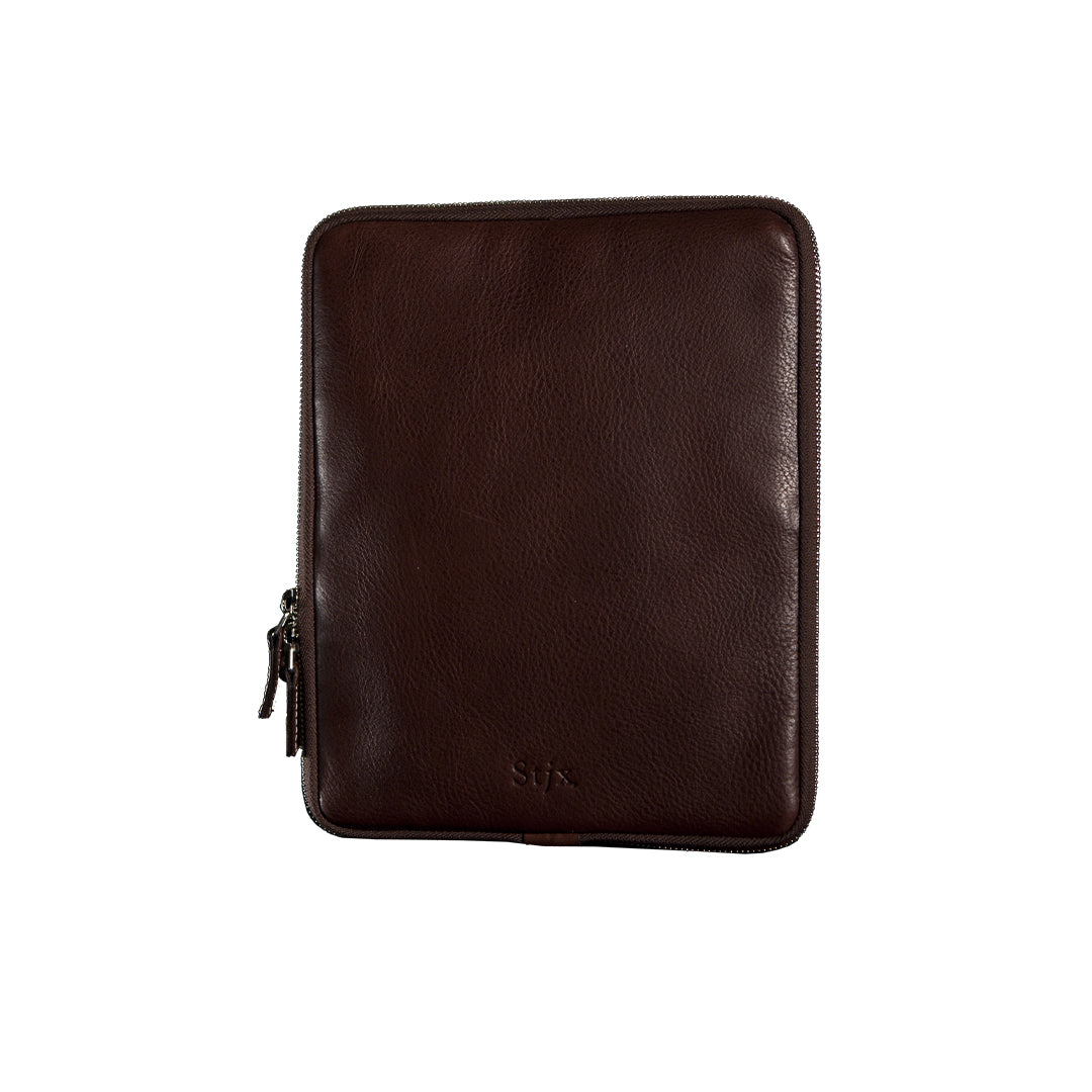 iPad Leather Jacket No.1 - Brown