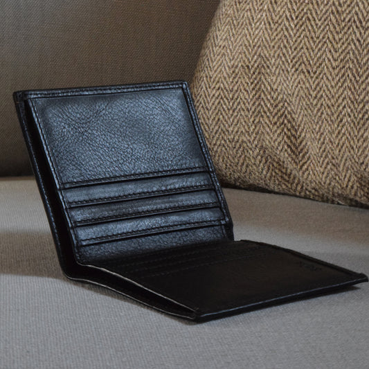 Leather Wallet No.2 - Black